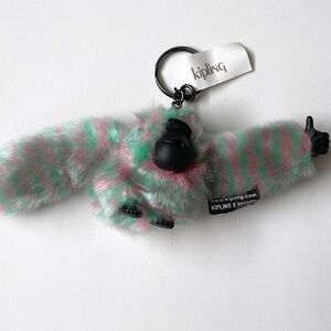 Kipling WICKED Monkey Key Chain Keyring Accessory New with Tag